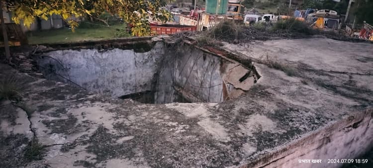 सुरक्षाकर्मी खस्ताहाल भवन में खुद असुरक्षित