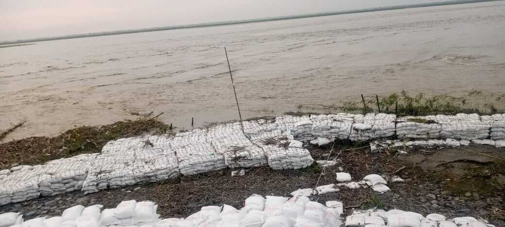 नेपाल में थमी बारिश, कोसी के जलस्तर में आयी कमी