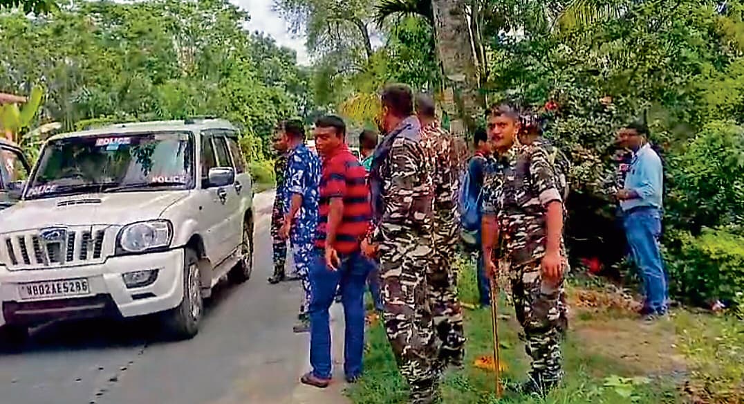 नदिया : भाजपा कार्यकर्ता के घर में तोड़फोड़ व मारपीट