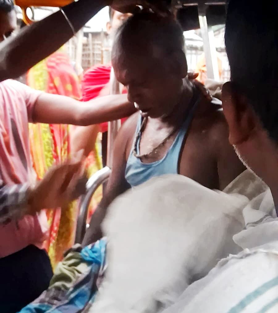 ठनका गिरने से बुजुर्ग की मौत