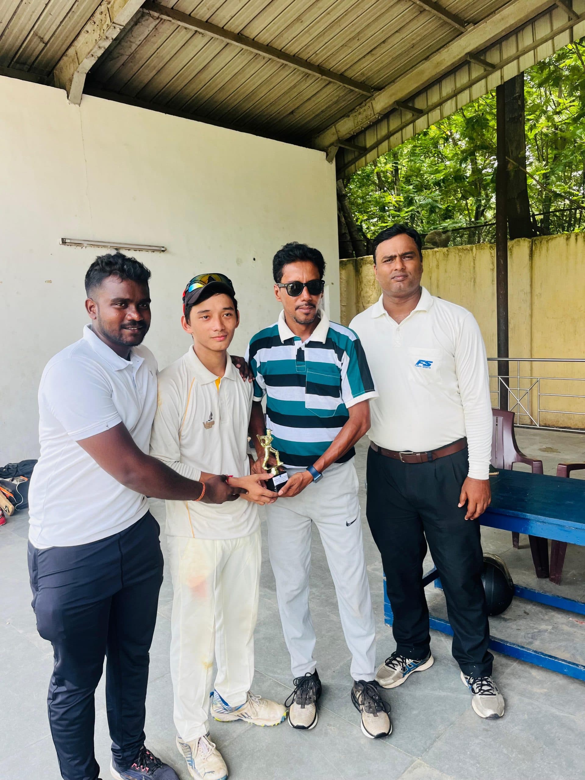 शिक्षा निकेतन की टीम ने 183 रनों से दर्ज की शानदार जीत