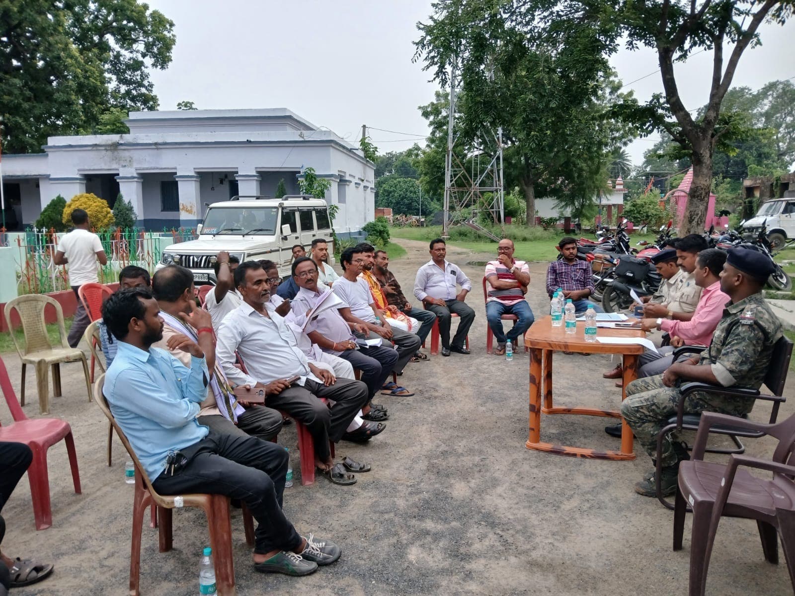 शांति और भाईचारे के साथ मनायें मुहर्रम : थाना प्रभारी