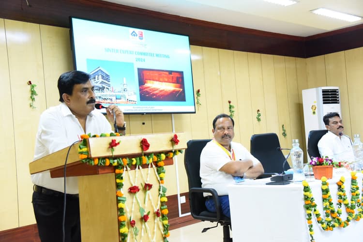 आरएसपी : विशेषज्ञ समिति की बैठक में उच्च आउटपुट के लिए सिंटर की गुणवत्ता पर दिया जोर