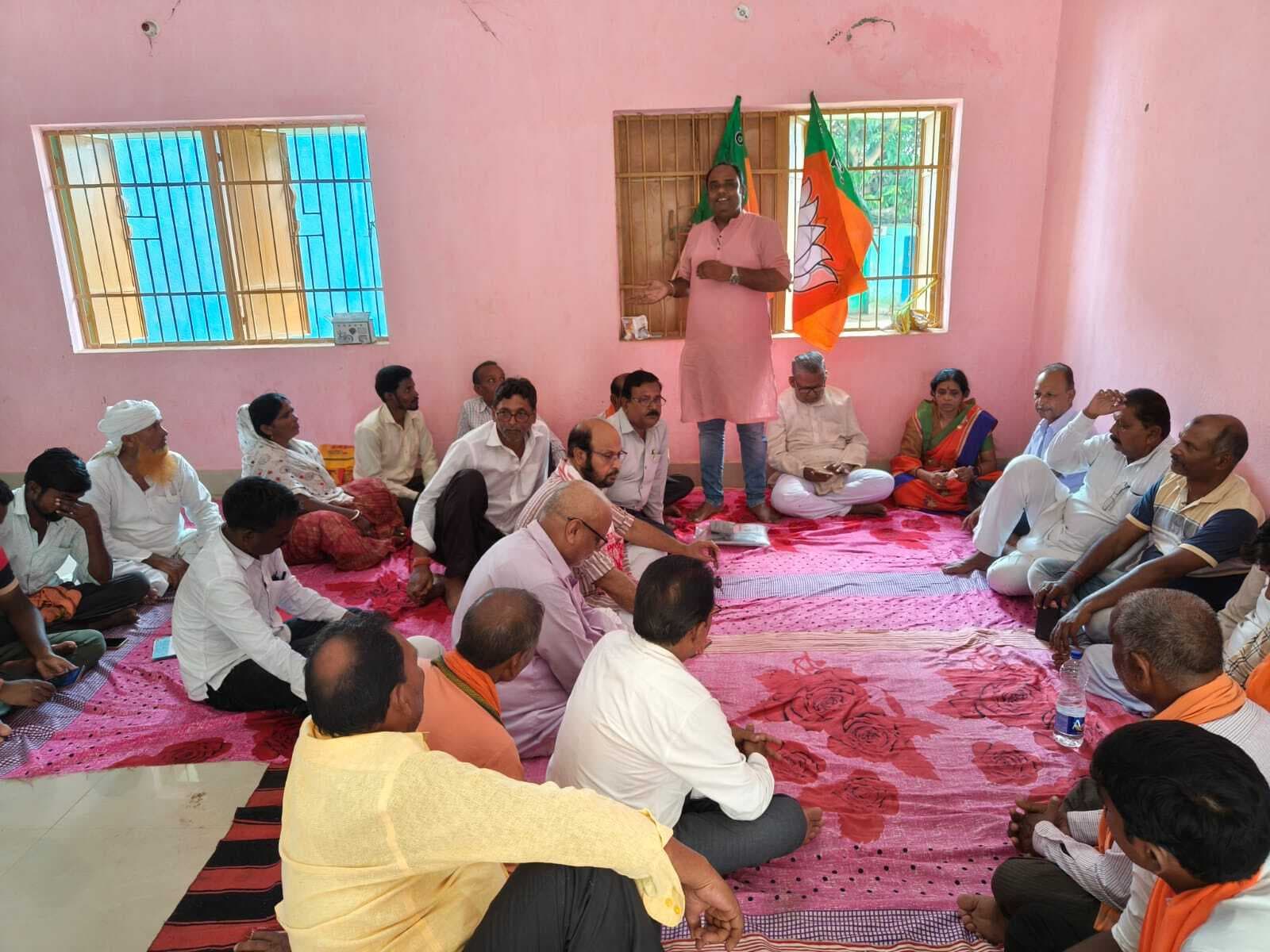 तालझारी बाजार में भाजपा का विजय संकल्प अभियान 14 को