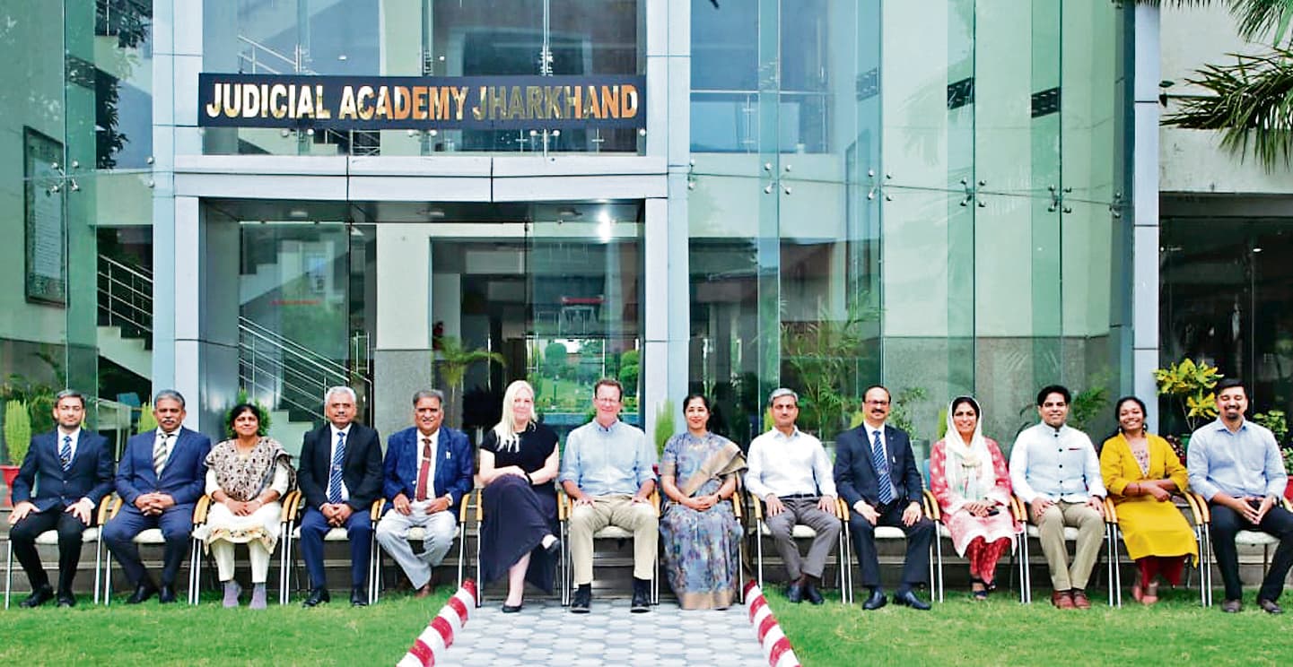 JUDICIAL ACADEMY JHARKHAND : अंतरराष्ट्रीय अपराधों के समाधान के लिए आवश्यक ज्ञान और कौशल जरूरी