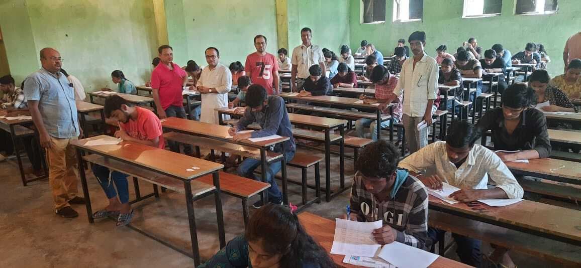 एमएलटी कॉलेज बीसीए में नये नामांकन के लिए एक सौ बच्चों ने लिया भाग