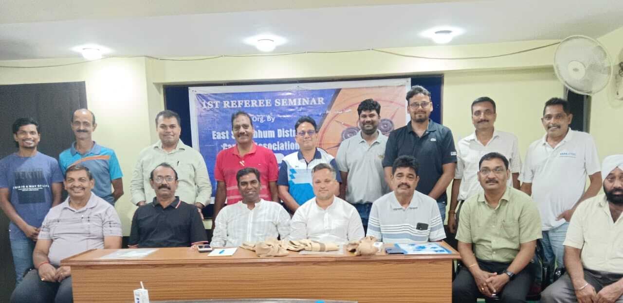 कैरम के नियम से रुबरु हुए शहर के रेफरी