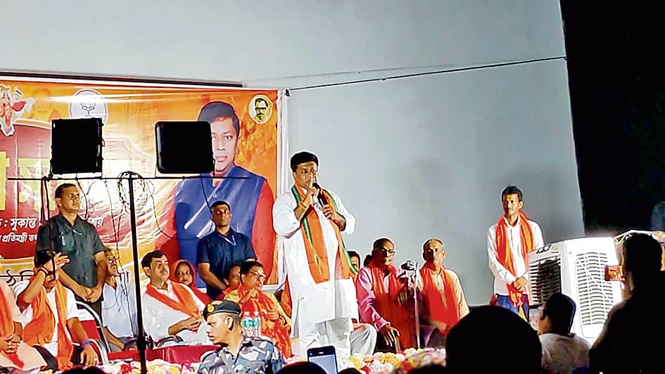 तृणमूल सरकार और पुलिस पर नहीं रहा लोगों का भरोसा : सुकांत