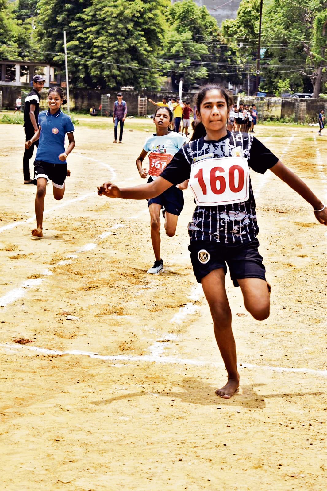 जिलास्तरीय एथलेटिक्स प्रतियोगिता का हुआ आगाज