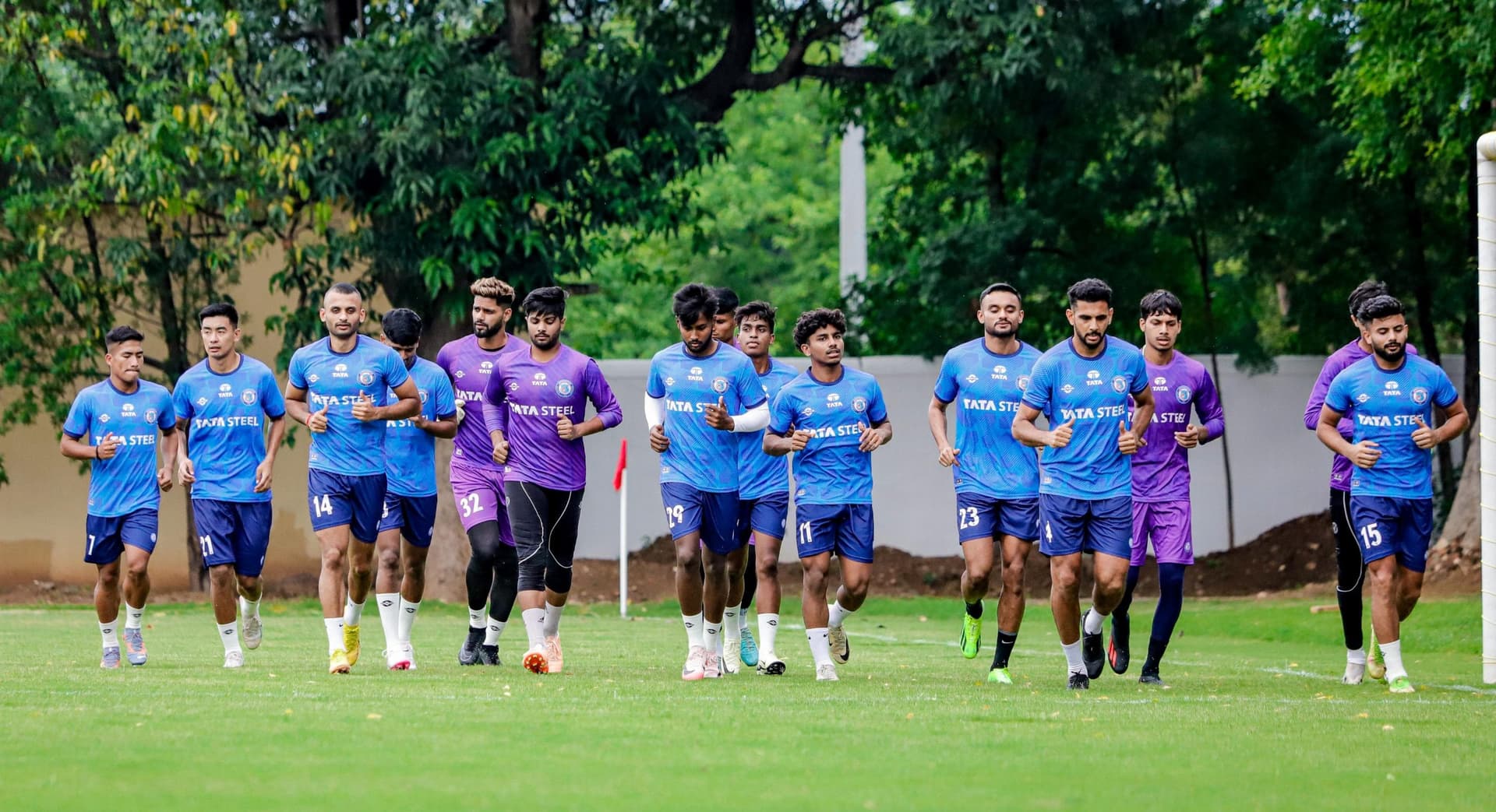 जेएफसी का प्री-सीजन शुरू,  खिलाड़ियों ने जमकर बहाया पसीना