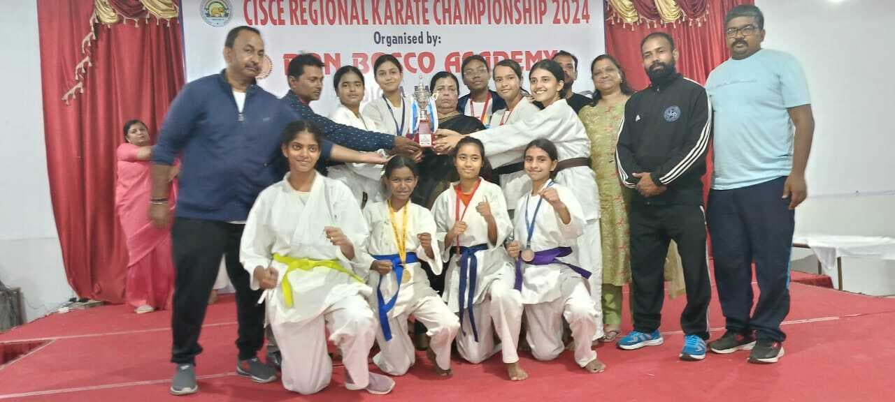 सीआइएससीइ रीजनल कराटे में रांची जोन बना रनर अप