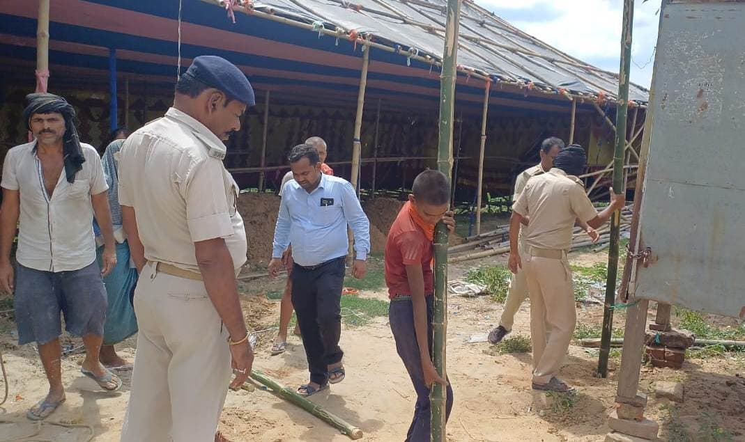 कांवरिया पथ से हटाया गया अतिक्रमण, श्रद्धालुओं को होगी सुविधा