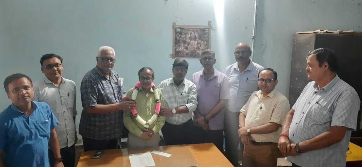 एमएलटी कॉलेज के नये परीक्षा नियंत्रक बने मयंक भार्गव, शिक्षक व कर्मियों में हर्ष