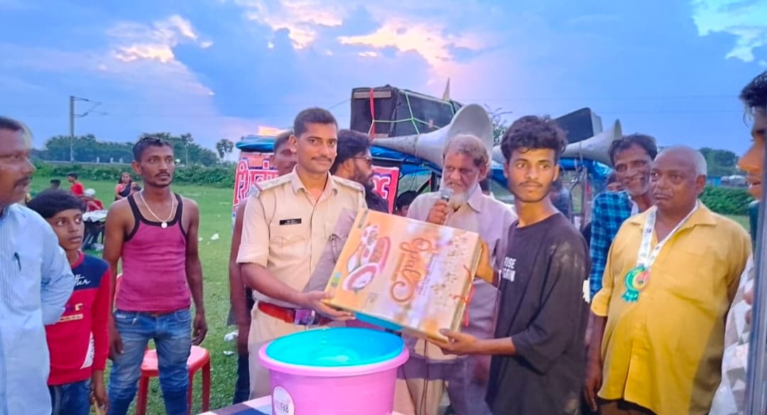 गलगलिया में निकाला गया ताजिया जूलूस