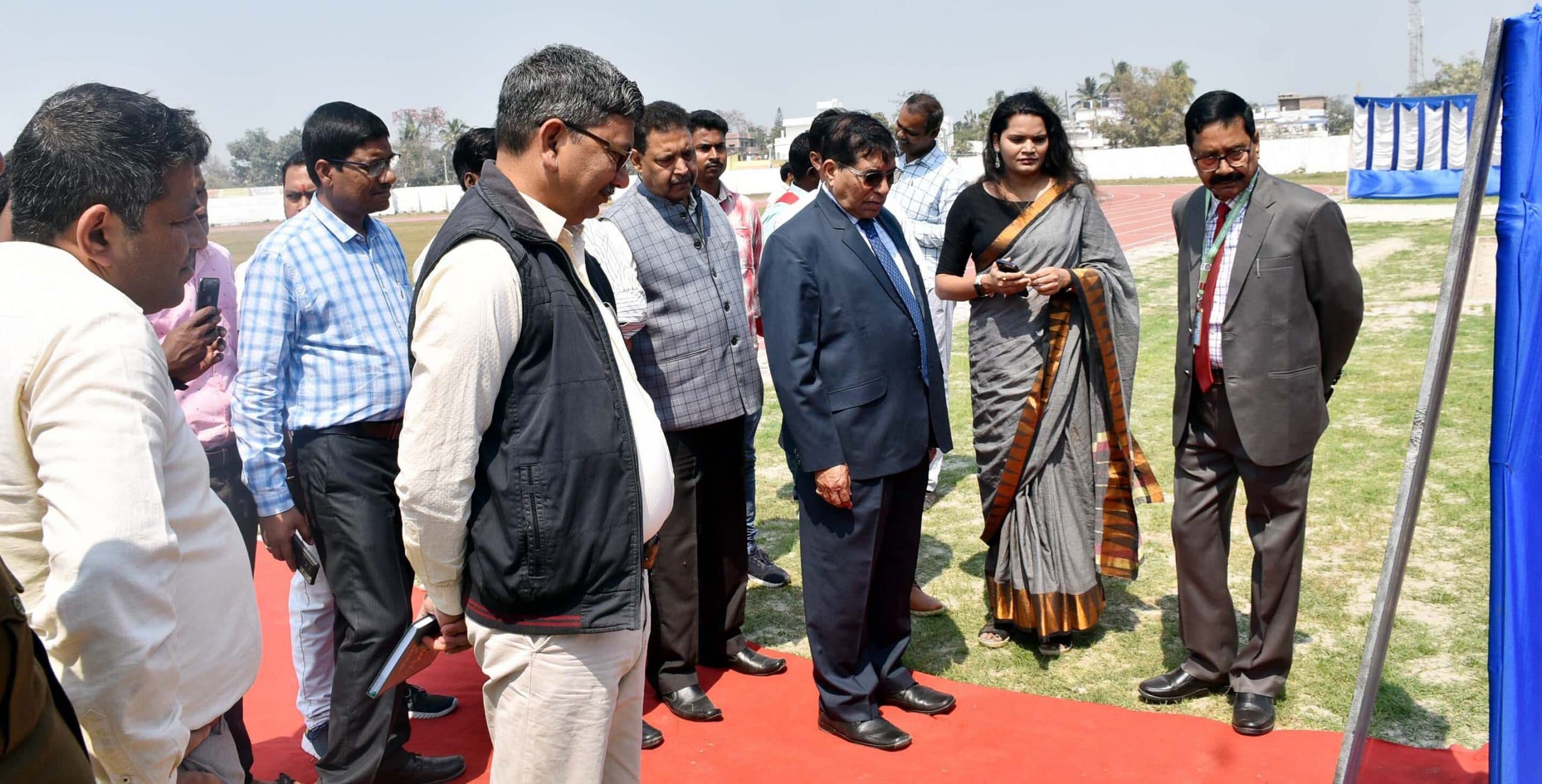 सिंथेटिक एथलेटिक्स ट्रैक की दुर्दशा पर तीन महीने मौन रहा पूर्णिया विवि