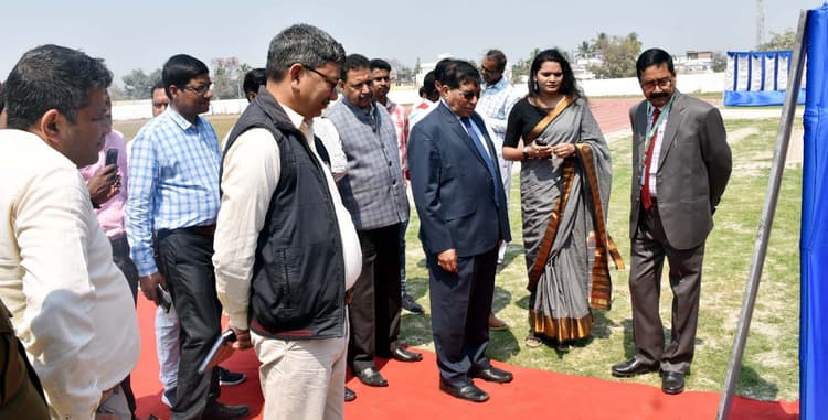 सिंथेटिक एथलेटिक्स ट्रैक की दुर्दशा पर तीन महीने मौन रहा पूर्णिया विवि