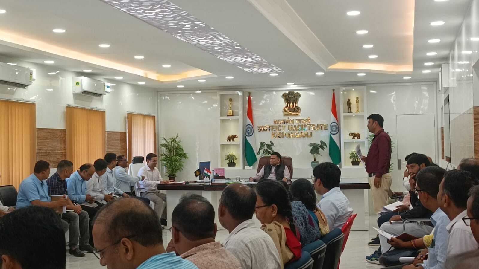 सघन दस्त नियंत्रण पखवाड़ा 23 जुलाई से, डीएम ने की समीक्षा बैठक