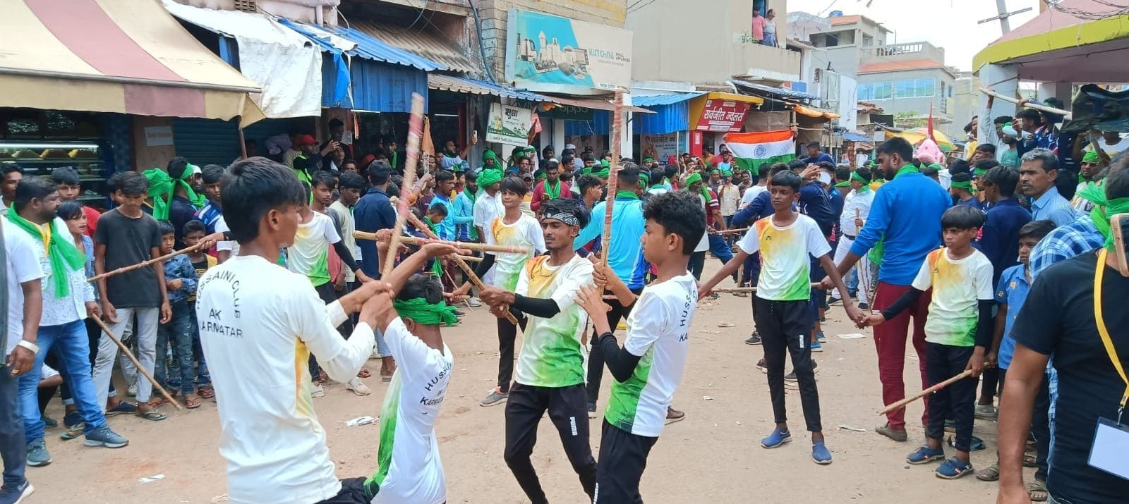 करमाटांड़ बस्ती, ताराबहाल में निकाला मुहर्रम जुलूस