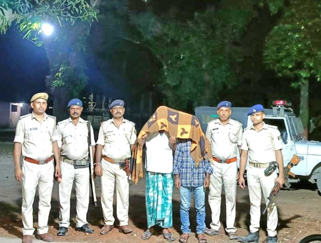 पोठिया पुलिस ने दो नामजद आरोपितों को किया गिरफ्तार, जेल