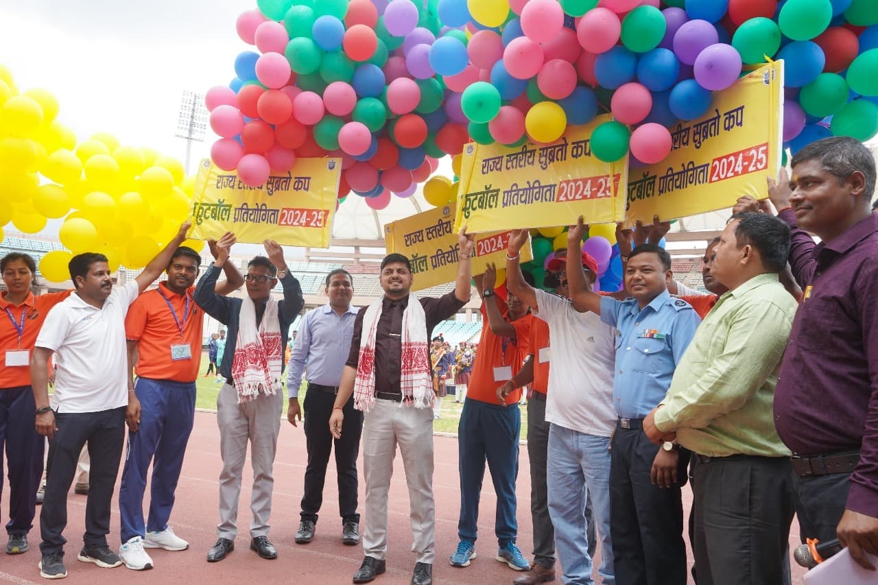 राज्य स्तरीय सुब्रतो कप फुटबॉल प्रतियोगिता का उदघाटन, पांच प्रमंडल के 240 खिलाड़ी शामिल