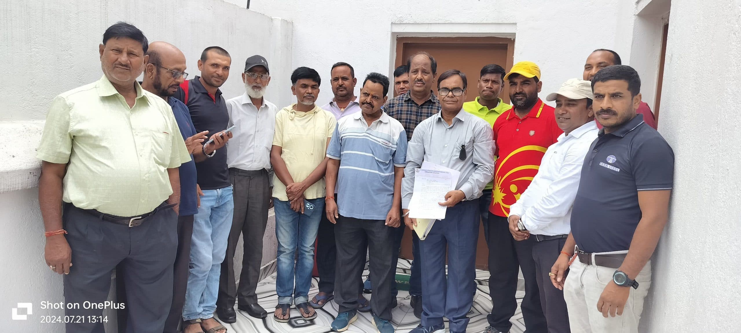 फुटबॉल संघ की बैठक में संघ को मजबूत बनाने पर चर्चा