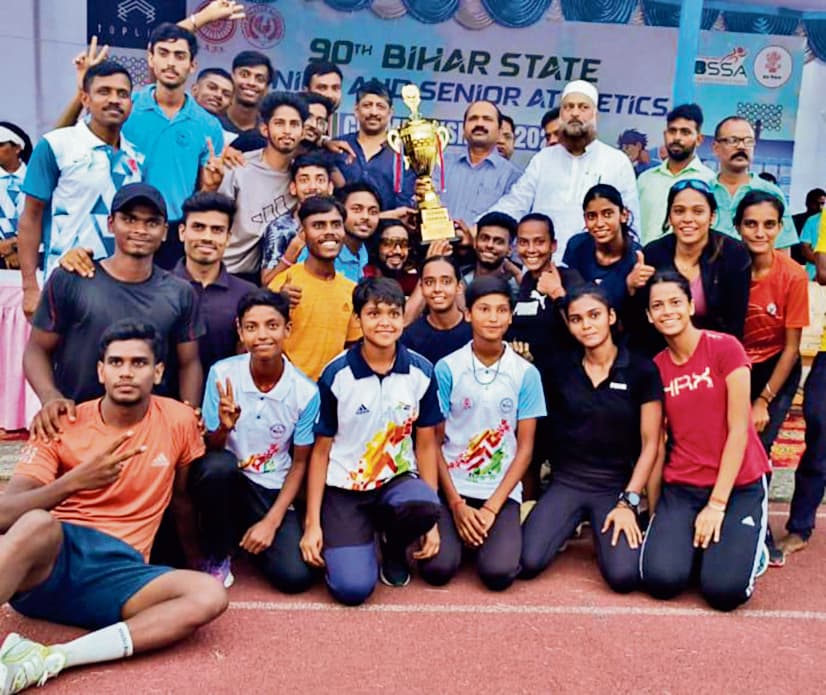 90वीं स्टेट एथलेटिक्स में पटना चैंपियन