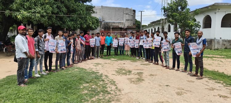 अभाविप ने विभिन्न कॉलेजों में चलाया सदस्यता अभियान