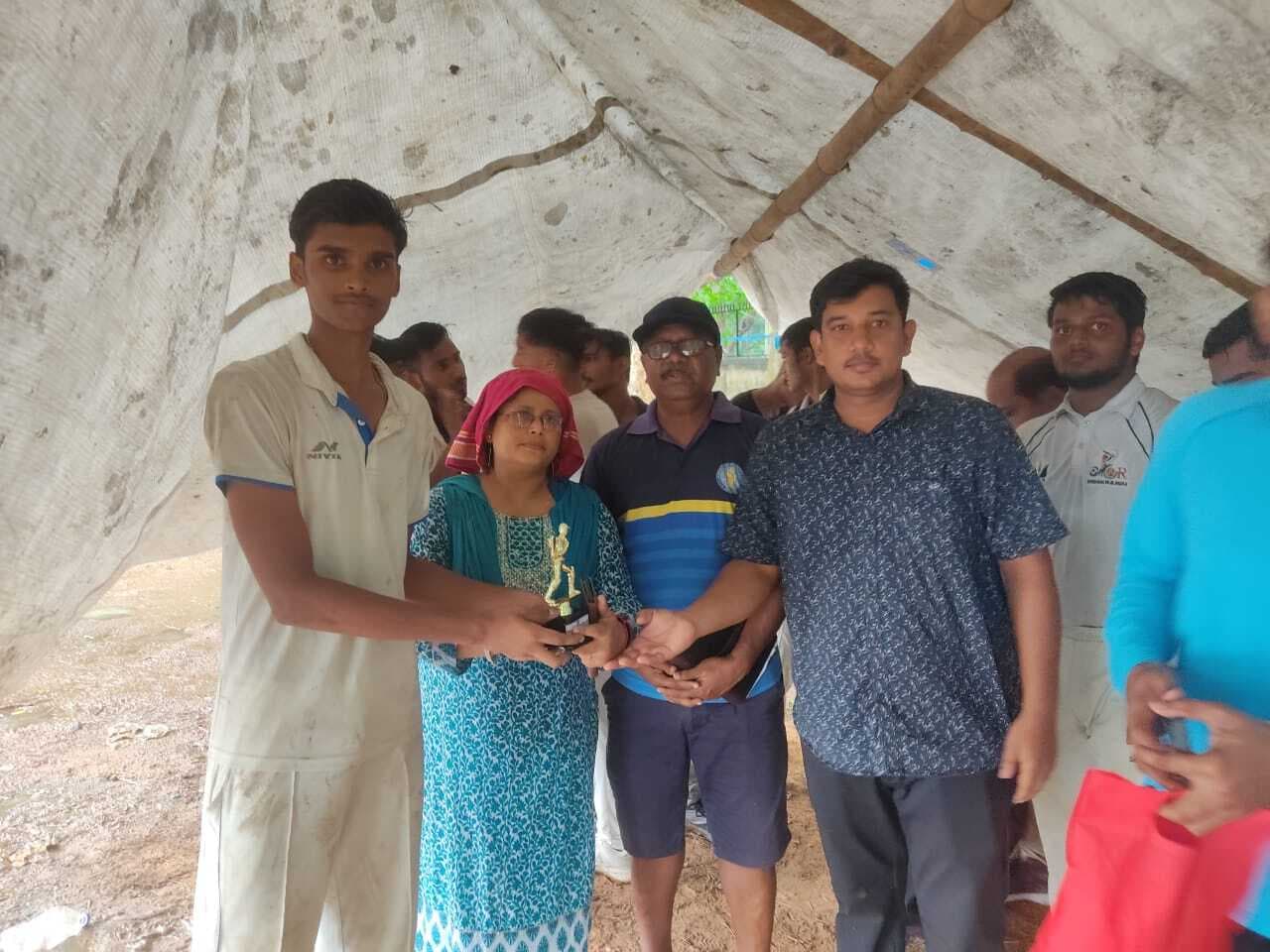 काशीडीह हाई स्कूल की टीम 31 रनों से जीती