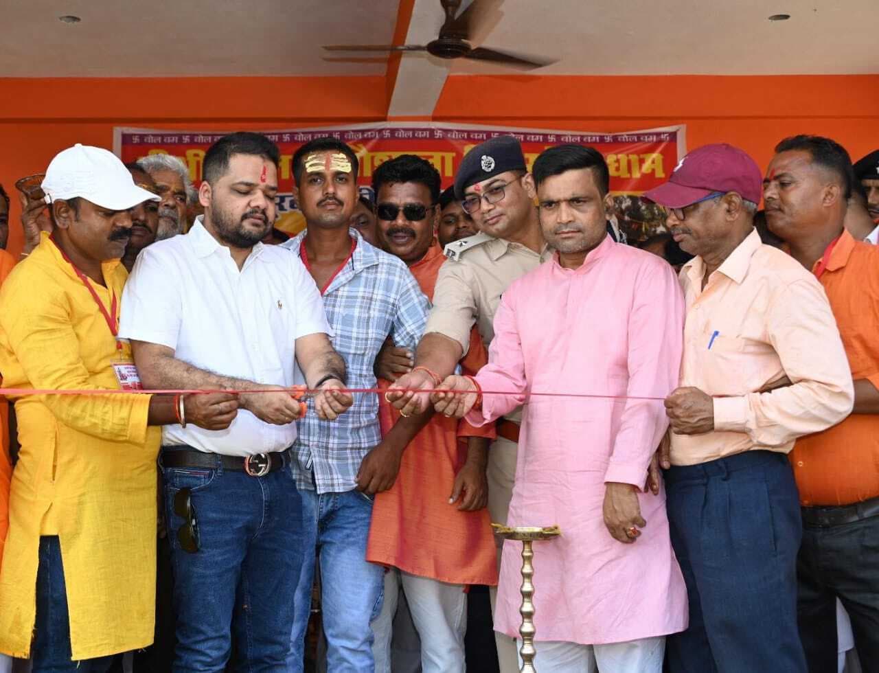 श्रावणी मेले का एमजीएम यूनिवर्सिटी के रजिस्ट्रार डा इच्छित ने किया उदघाटन, कहा बेहतर व्यवस्था है ताकि श्रद्धालुओं को न  हो कोई परेशानी