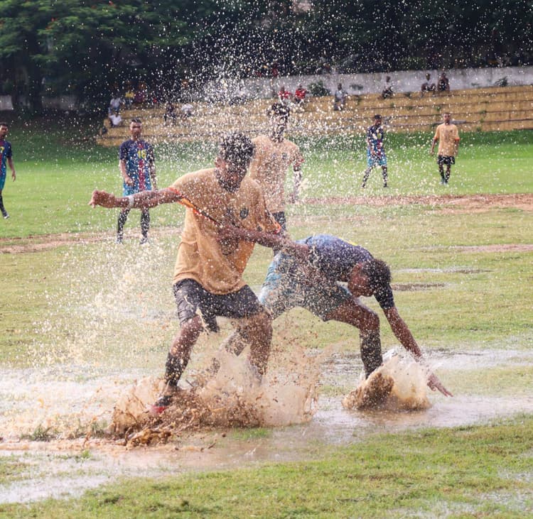 अरुणा समिति ने सिंहभूम सॉकर को बराबरी पर रोका
