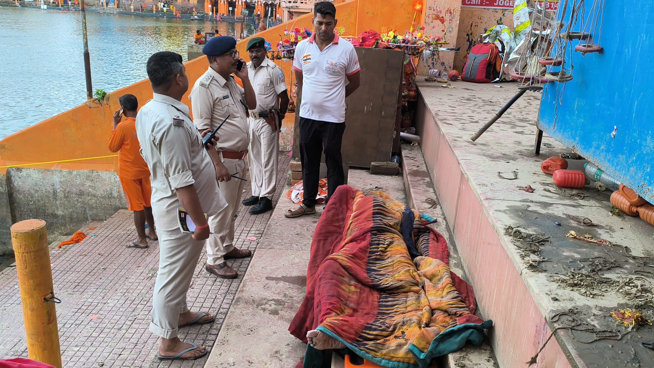 शिवगंगा से मिली अज्ञात युवक की लाश