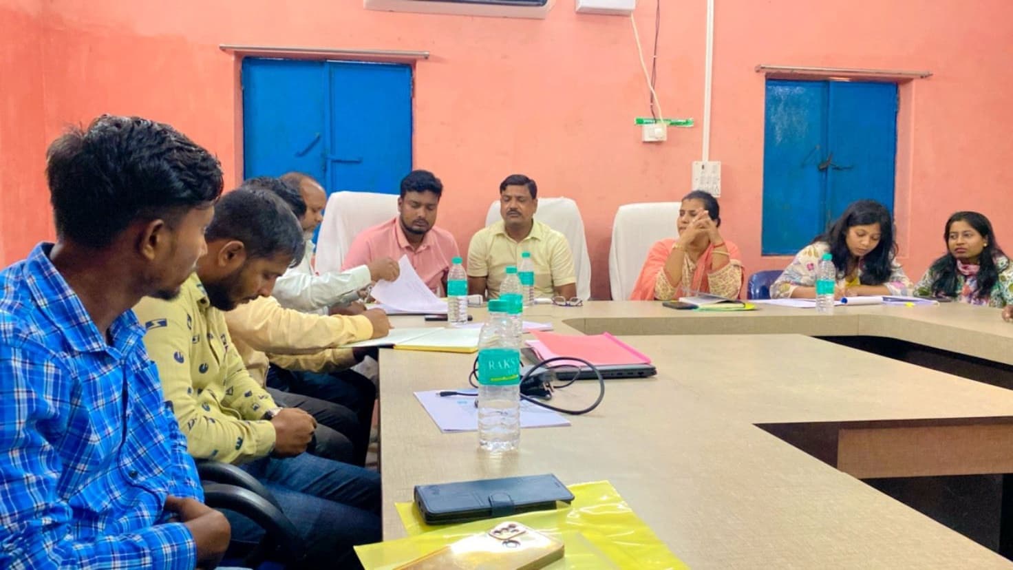 जीआइएस बेस मैप व प्रॉपर्टी सर्वे कार्य प्रारंभ करने को लेकर बैठक आयोजित