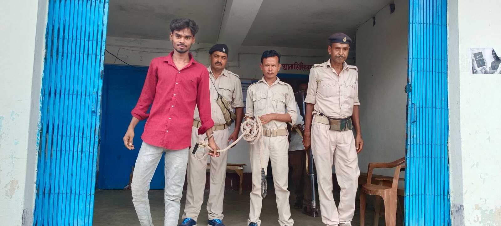 किशोरी को भगा ले जाने के आरोपी युवक को पुलिस ने पकड़ा, जेल भेजा