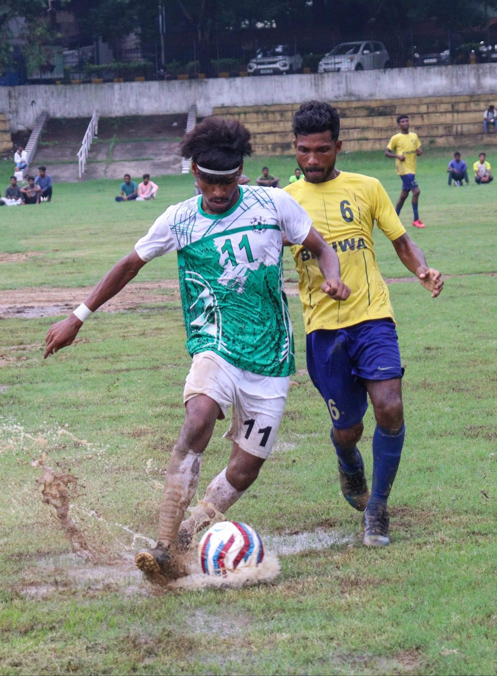 ग्रामीण फुटबॉल एकेडमी व शिशु डोमकॉम ने दर्ज की जीत
