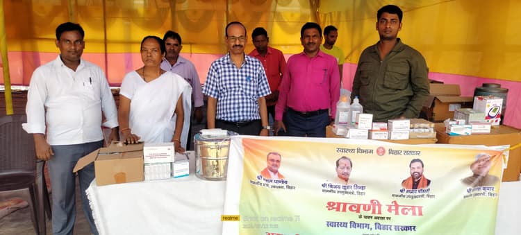 शिविर में कांवरियों को मिलेगी चिकित्सा सुविधा