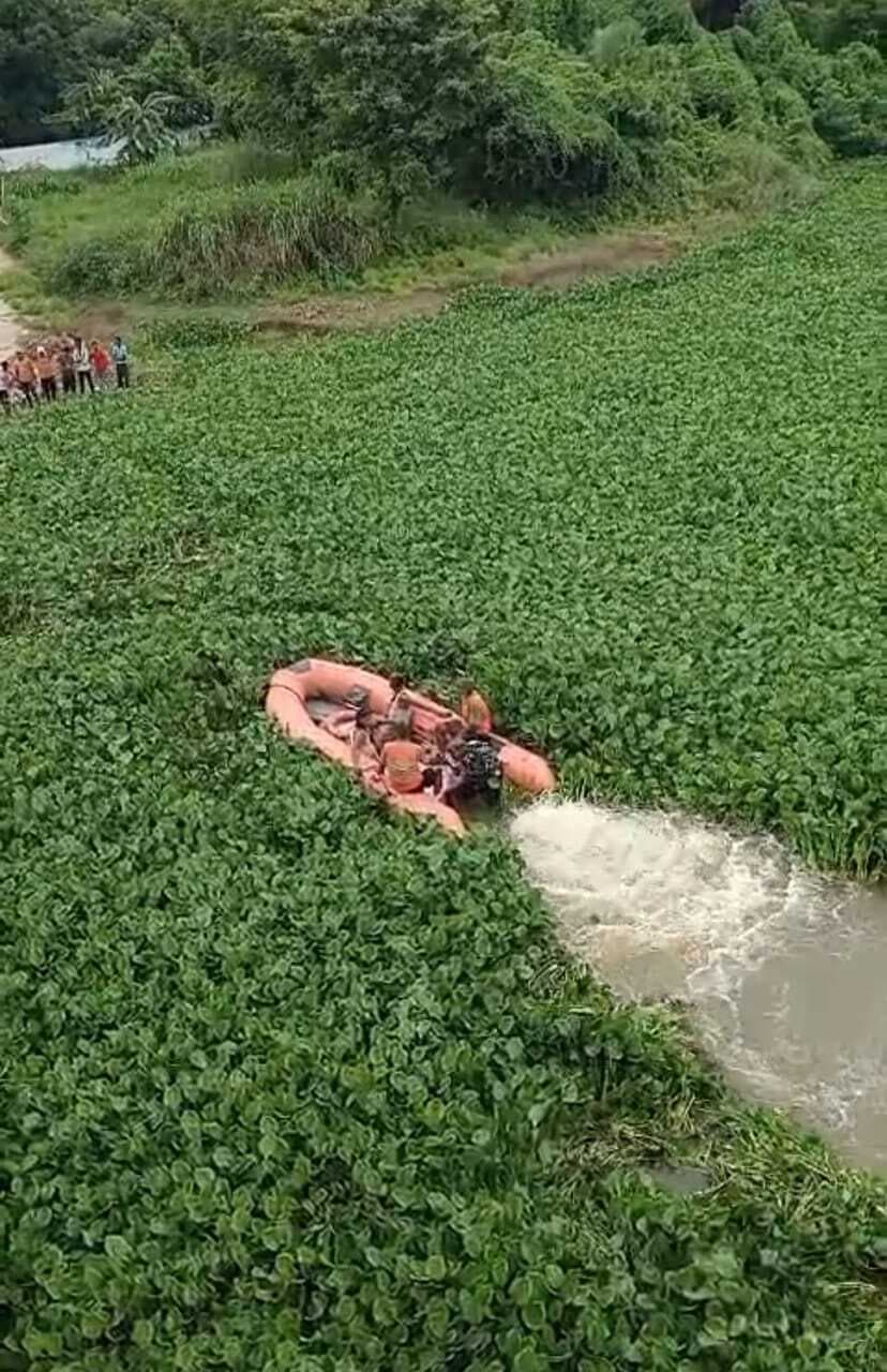 कमला नदी में डूबा युवक, तलाश में जुटी एसडीआरएफ की टीम