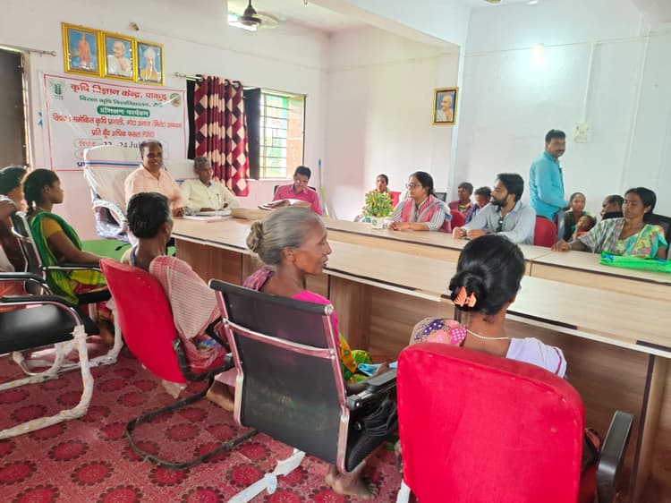 वैज्ञानिक तरीके से खेती को लेकर कार्यशाला का आयोजन