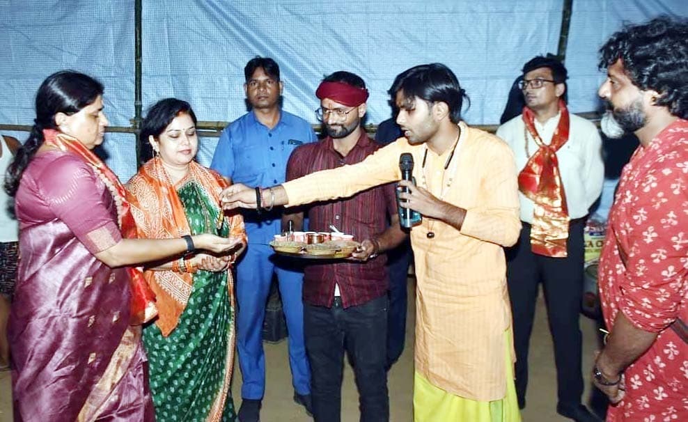 श्रीराम सेवा संघ का देवासी में बना विशाल कांवरिया सेवा शिविर