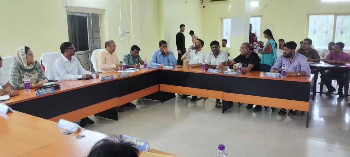 नप की बैठक में जल जमाव व ध्यान फाउंडेशन की लापरवाही पर कार्रवाई किये जाने पर हुई चर्चा