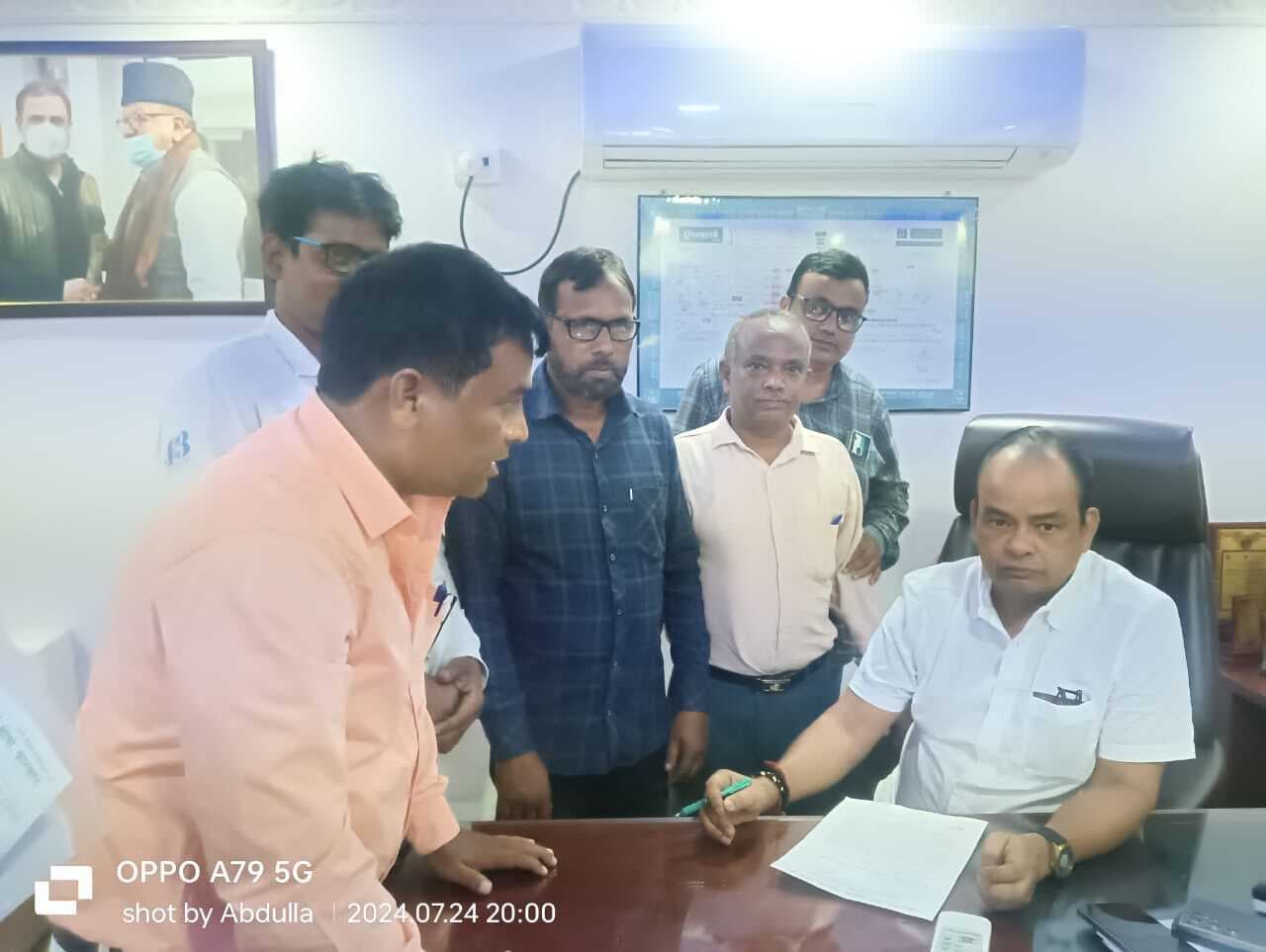 मनरेगा कर्मियों की ग्रामीण विकास मंत्री से हुई वार्ता