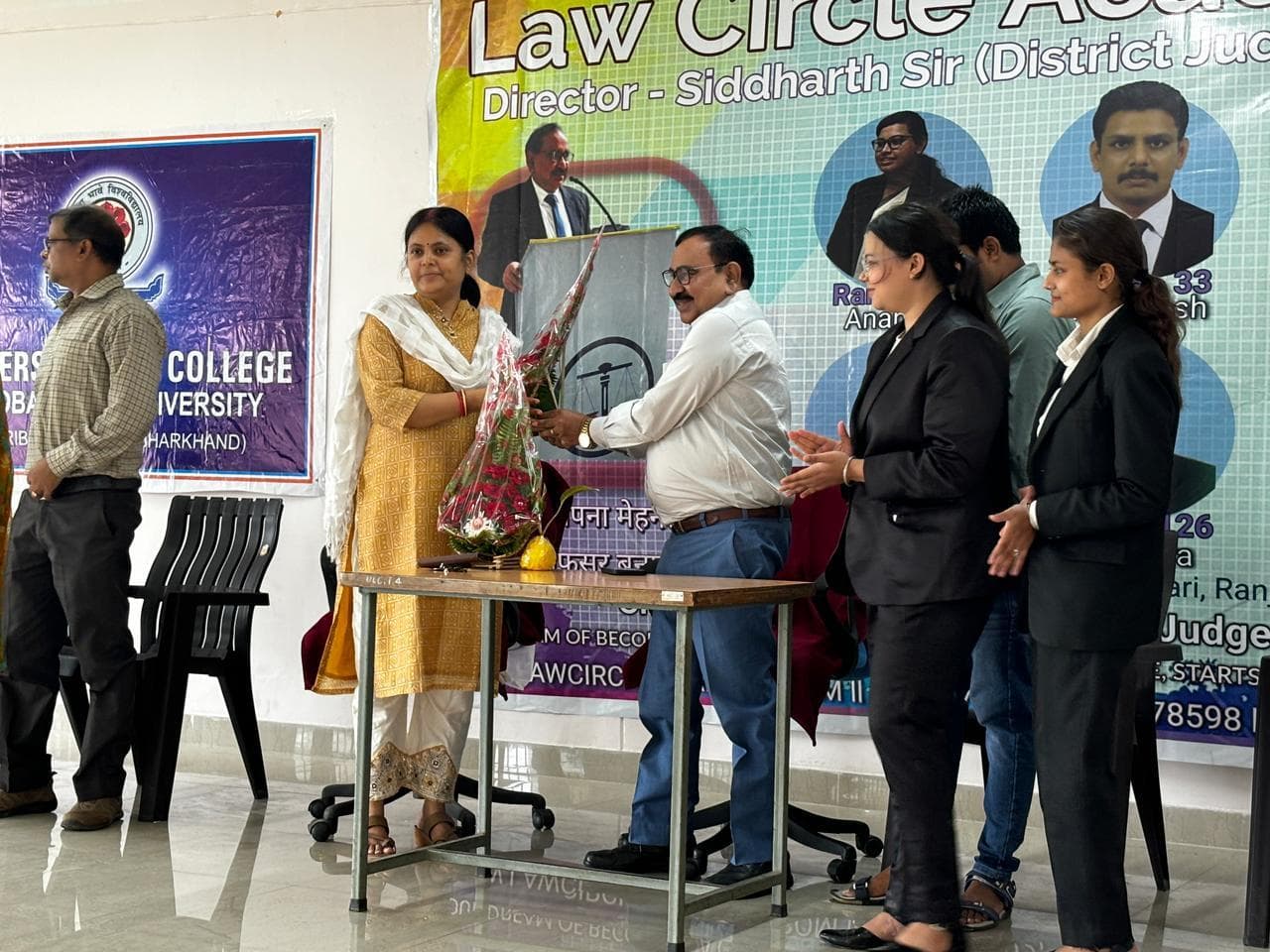 विभावि लॉ कॉलेज में न्यायिक सेवाओं पर करियर काउंसलिंग