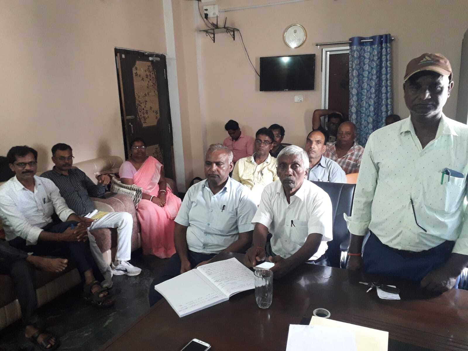 झारखंड वित्त रहित संयुक्त संघर्ष शिक्षा मोर्चा की बैठक