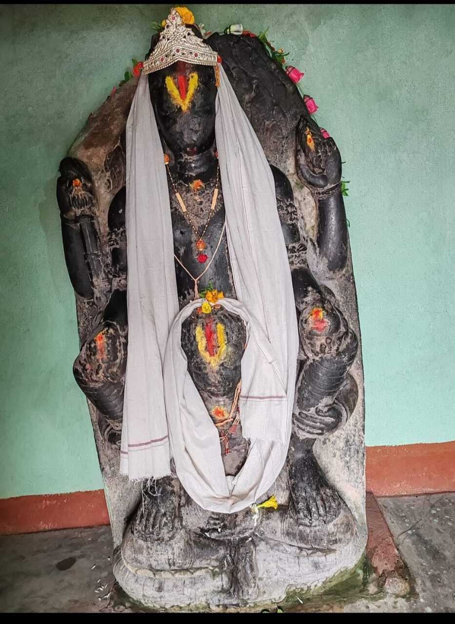 मंदि र से भगवान विष्णु का मुकुट चोरी