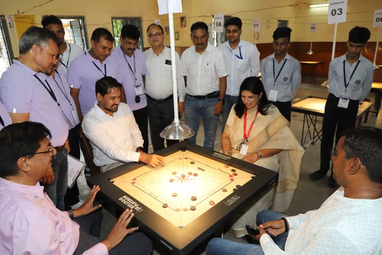 आरएमएस बालीचेला में सीआइएससीइ जोनल कैरम प्रतियोगिता शुरू