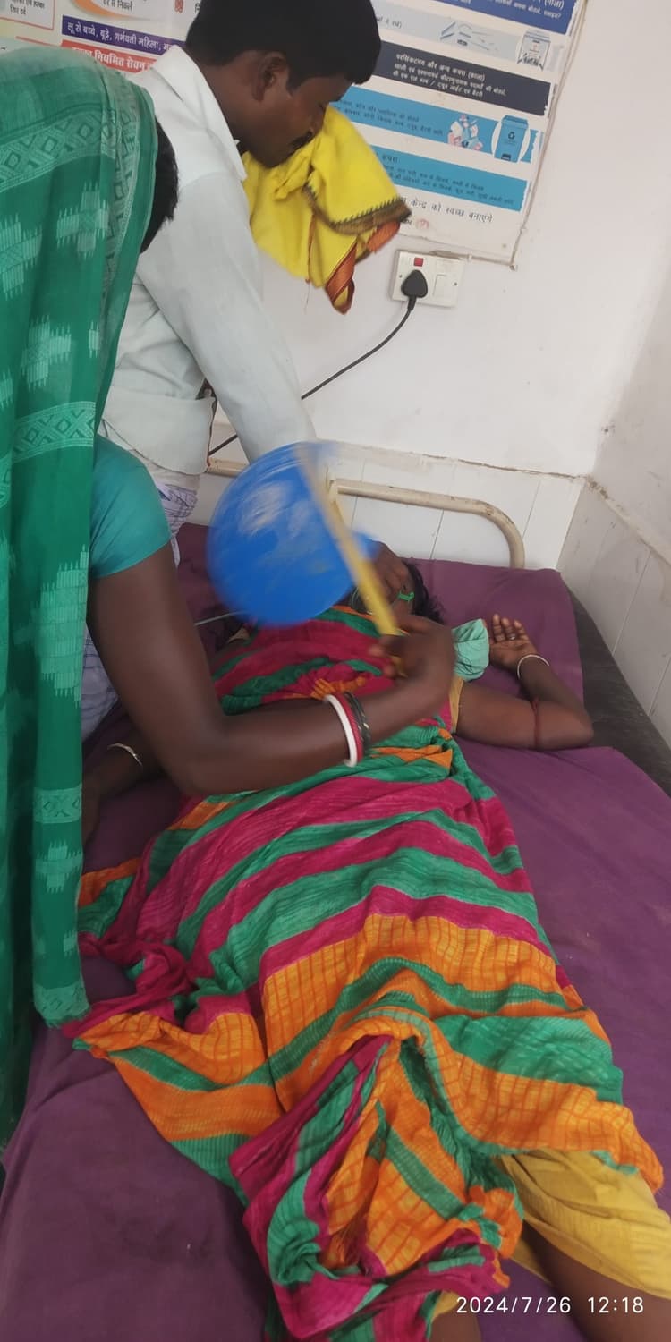 विभिन्न हादसे में महिला समेत तीन घायल