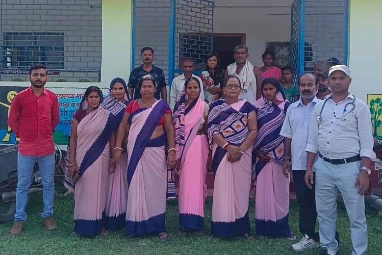 कैंप में 62 रोगियों की जांच, छह रोगियों का बलगम संग्रह