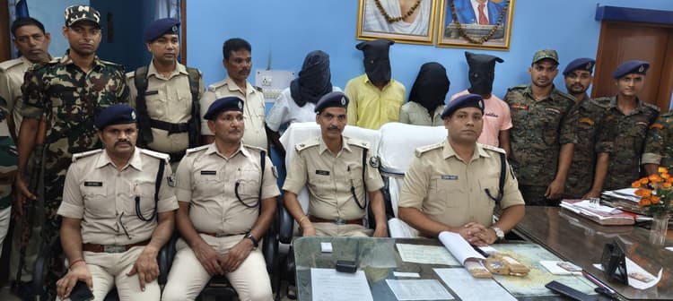 फिरौती के लिए अपहरण कांड मामले में पुलिस ने चार को किया गिरफ्तार