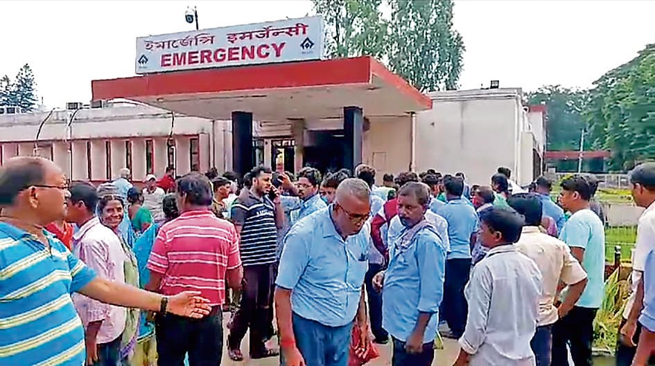 डीएसपी अस्पताल में अविलंब बहाल किये जायें 14 सफाईकर्मी