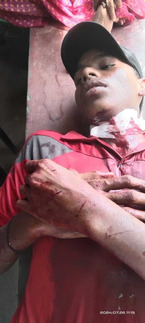 बिहटा में लूटपाट का विरोध करने पर युवक का गर्दन काटा