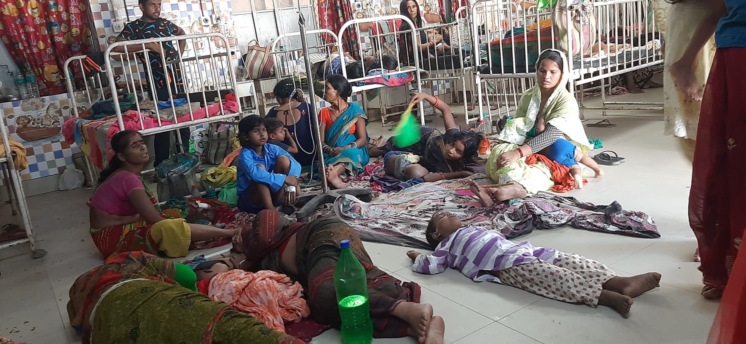 बच्चों में मौसमी बीमारी से बढ़ी परेशानी, बुखार व चमकी की भी शिकायत